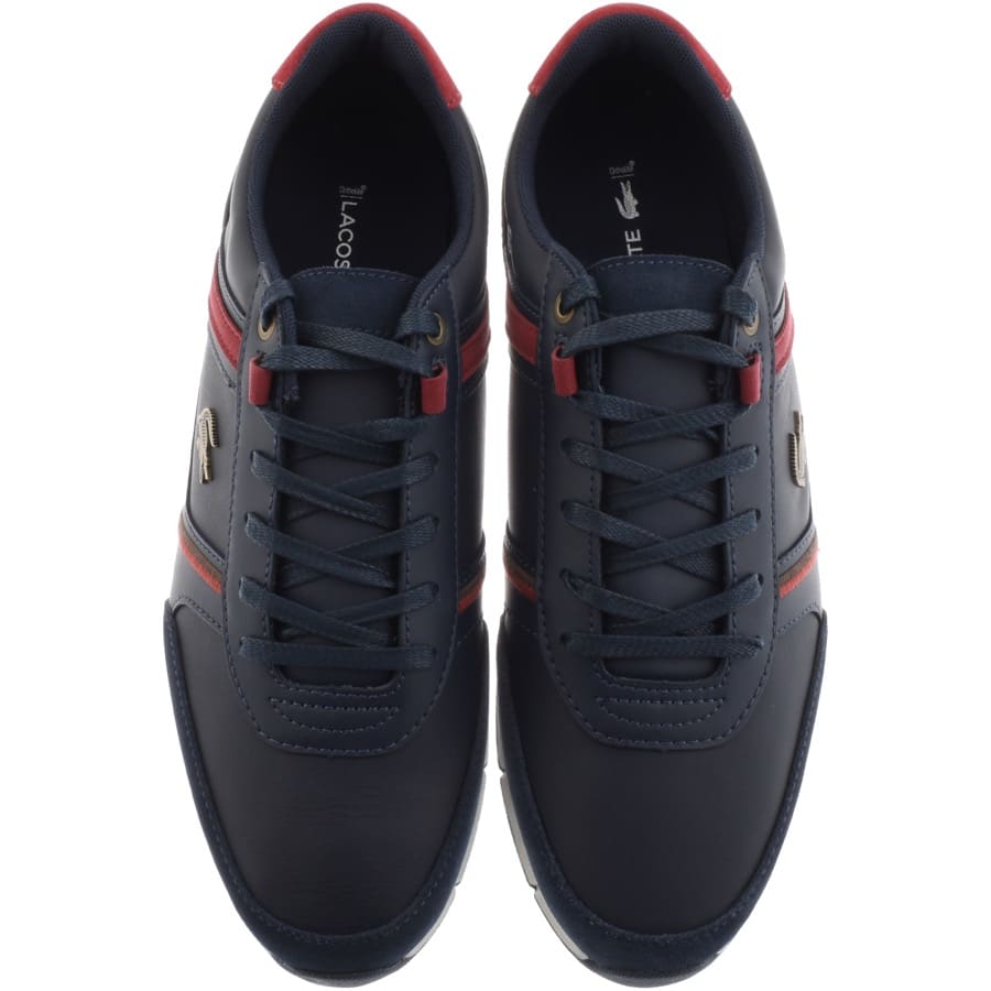 Alternative Image for ProductLacoste Menerva 120 1 CMA Trainers Navy3